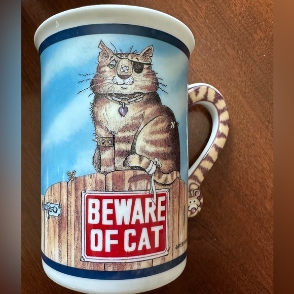 Danbury Mint Comical Cats Porcelain Collector Mugs Gary Patterson 6 mugs - Picture 6 of 15